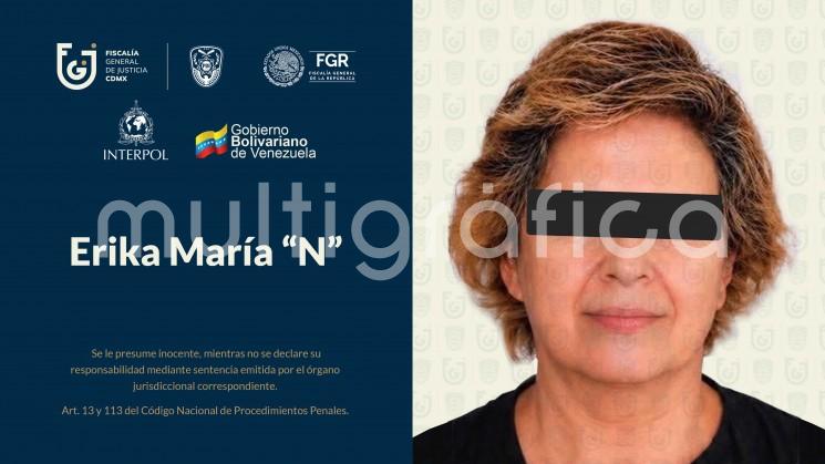 Detenida en Venezuela probable responsable de feminicidio cometido en la alcaldía Miguel Hidalgo