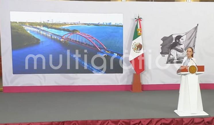 Destacan avances en obras  en Veracruz y anuncian nuevo puente en Coatzacoalcos