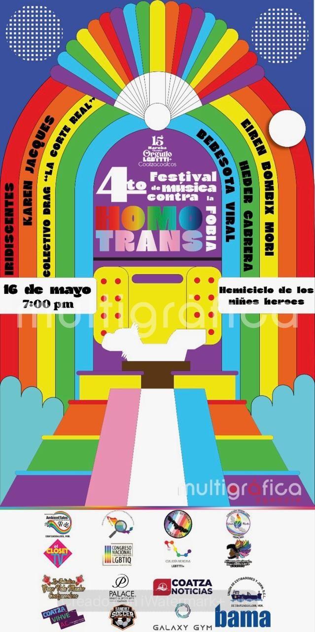 Anuncian corte real y actividades de la 15ª Marcha del Orgullo LGBTTTI en Coatzacoalcos
