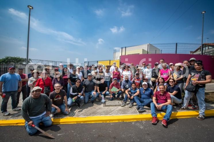 Se realizó la décima jornada de los Tequios por el Bien de Xalapa; van más de 20 mil personas beneficiadas de manera directa 