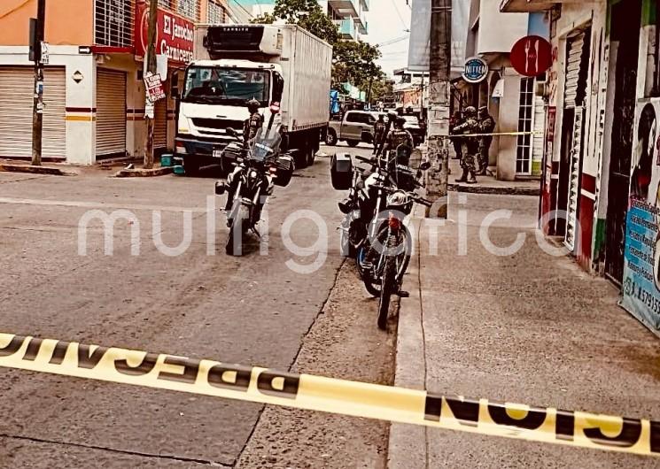 SANGRIENTO ATAQUE ARMADO EN PLENO CENTRO DE TUXPAN
