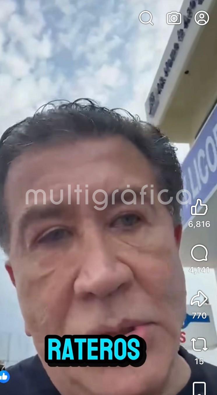 Asaltan a Héctor Yunes mientras hacía ejercicio en Boca del Río