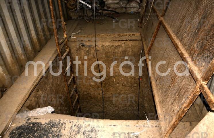 FGR asegura túnel usado para robo de hidrocarburos conectado a poliducto de Pemex en Nuevo León