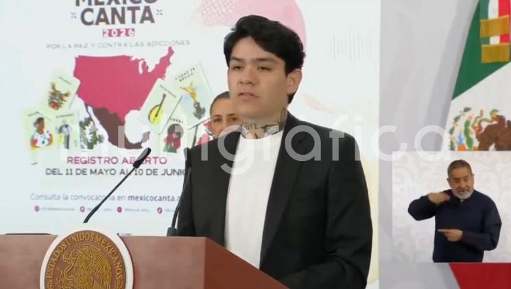 De “el Gobierno contra nosotros” a vocero de “México Canta”: el giro de Junior H