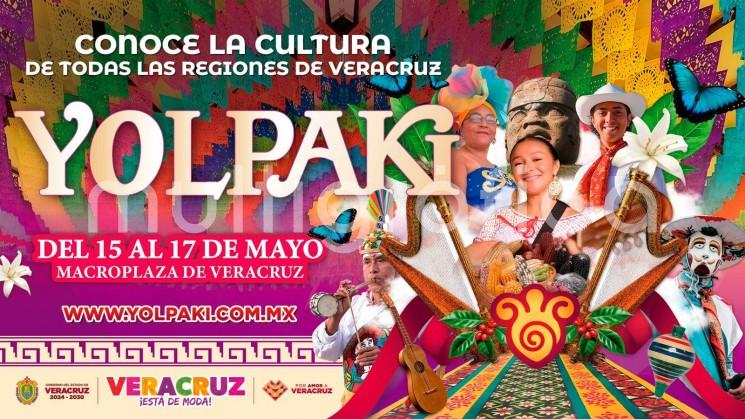 Yolpaki llevará música, gastronomía y tradiciones veracruzanas a la Macroplaza del Puerto