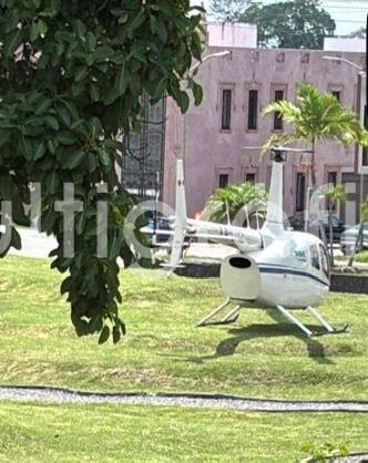 Aterrizaje de helicóptero en fraccionamiento de Xalapa genera inquietud entre vecinos