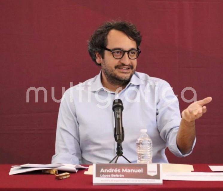 Deja “Andy” López Beltrán Secretaría de Organización de Morena; buscará diputación federal por Tabasco