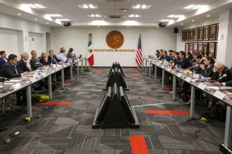 México y Estados Unidos celebran primera ronda bilateral de negociación rumbo a la Revisión Conjunta del T-MEC