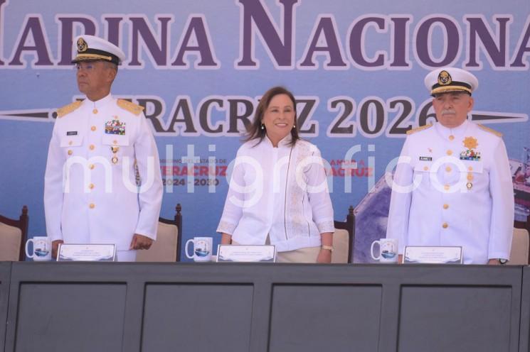 Veracruz, cuna de la soberanía marítima de México: Gobernadora