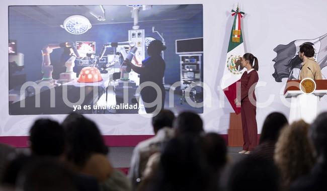 Gobierno de México innova y transforma la atención a la salud en el IMSS, ISSSTE e IMSS Bienestar con equipos modernos: CSP

La Jefa del Ejecutivo Federal anunció que este año, como parte del Servicio Universal de Salud, todos los Centros de Salud tendrán conexión a internet para implementar el Expediente Digital
