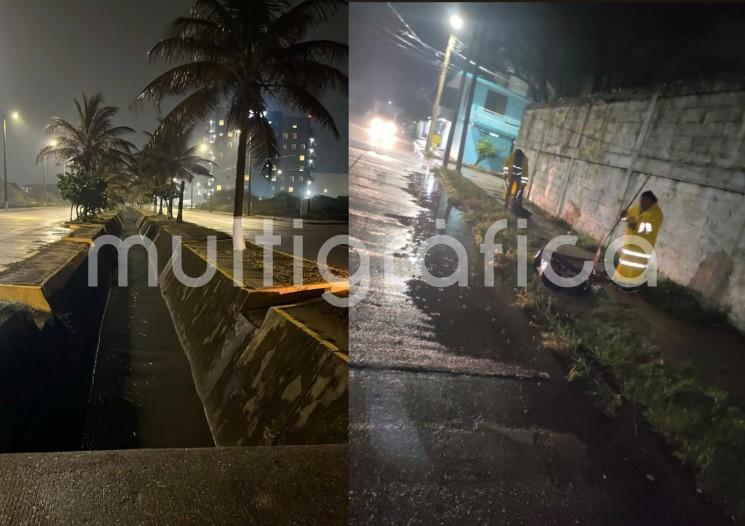 ?
Lluvias de Boris  dejan inundaciones y desbordamientos en Coatzacoalcos
