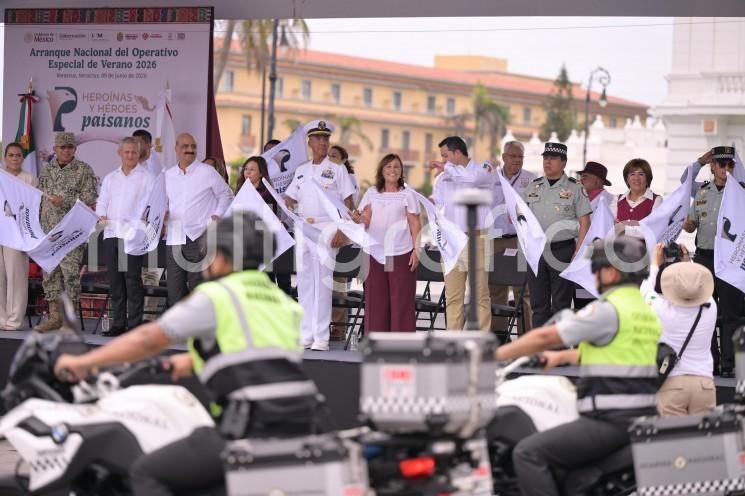 México es su casa: Arranca en Veracruz operativo nacional Heroínas y Héroes Paisanos 