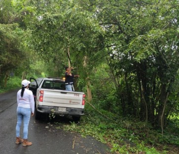 Mantiene Gobierno estatal operativo de atención ante lluvias registradas en la entidad