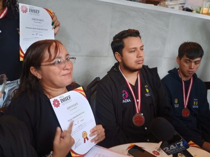 ?
Estudiantes del ITSX obtienen medalla de bronce en feria internacional en Turquía
