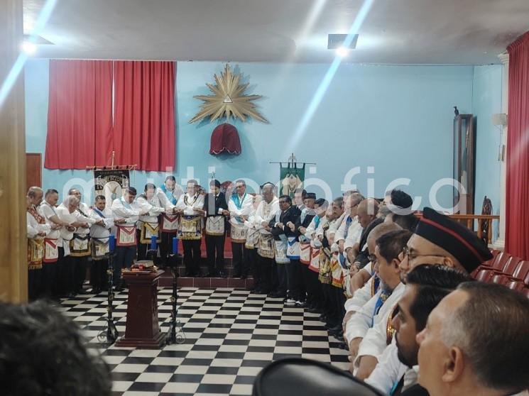 Celebran un siglo de existencia masónica de la Logia Simbólica Fraternidad del VI Distrito de Xalapa
