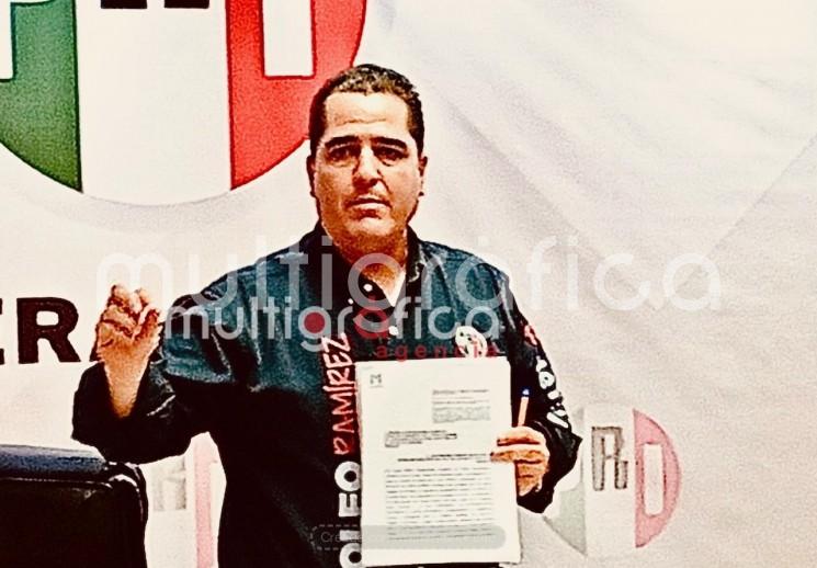 Denuncia PRI Veracruz al Alcalde de Coatzacoalcos quien presume entrega de recursos públicos a nombre de Morena