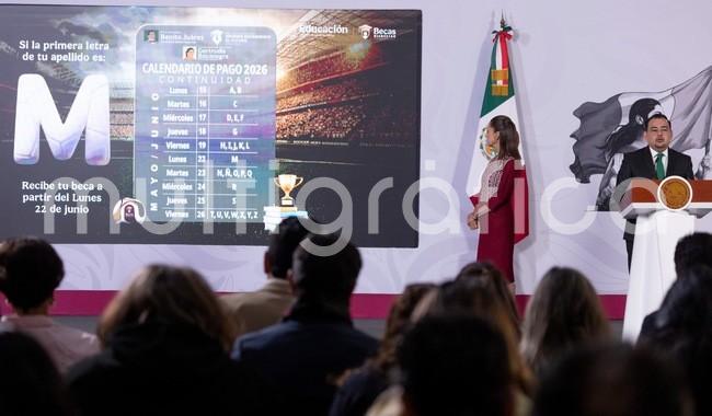 Becas para el Bienestar generan igualdad e impulsan a las niñas y niños a estudiar; benefician a 12.8 millones de estudiantes: CSP

-Es importante que todos lleguen parejos a la escuela, que busquemos la manera de disminuir desigualdades cuando entren a la escuela-, puntualizó
