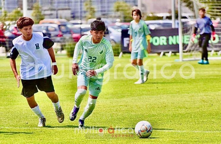 Coatepecano José Ángel Pedraza es convocado por segunda ocasión a la Selección Mexicana Sub-15.