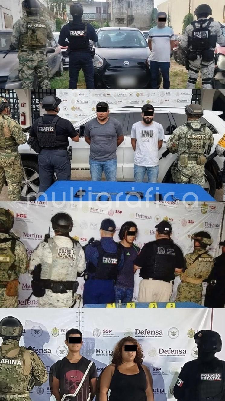 
En últimos días de junio, SSP detuvo a 30 personas y aseguró 135 dosis de presunta droga 