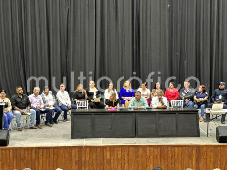 Acuerdan jefas y jefes de manzana trabajar de la mano con gobierno de Banderilla