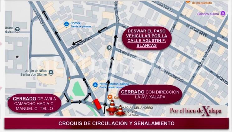 Este lunes por la noche inicia la rehabilitación de losas de concreto en 20 de Noviembre 