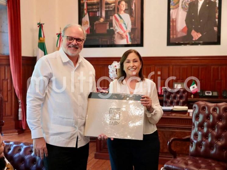 Recibe Gobernadora al embajador de Cuba para impulsar la cooperación bilateral