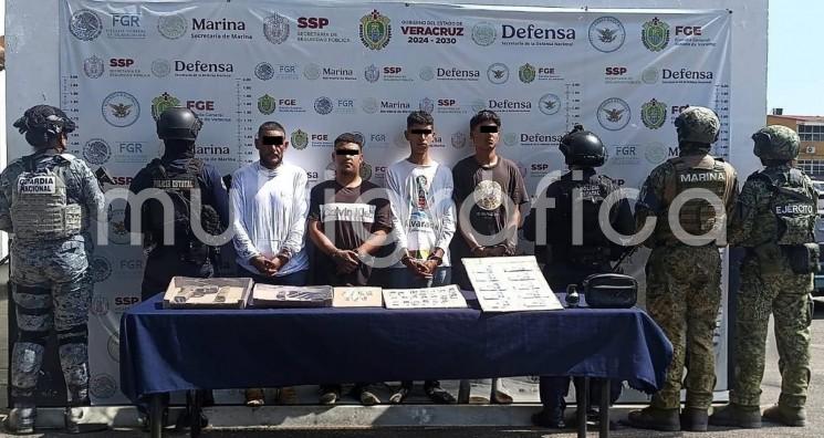 SSP detiene en Alvarado a presunto líder regional de célula delictiva