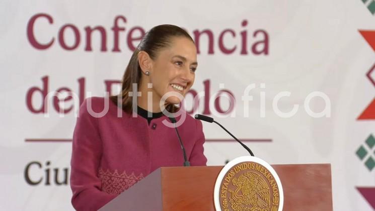 Reconoce Presidenta de México estrategia financiera de Rocío Nahle para Veracruz