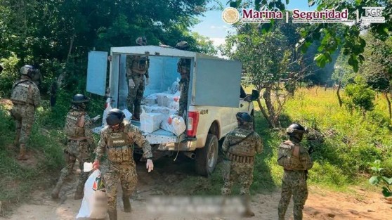Aseguran más de 800 kilos de presunta cocaína en Tonalá; golpe al narcotráfico supera los 181 millones de pesos