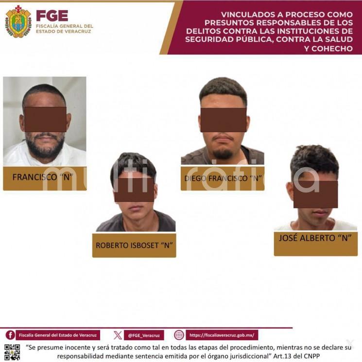 En Veracruz se fortalece combate a la delincuencia: vinculan a proceso a presuntos generadores de violencia en Alvarado