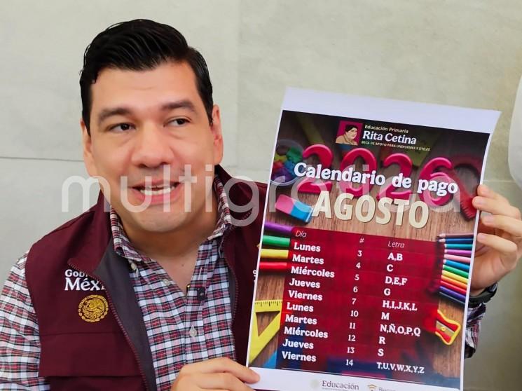 Del 3 al 14 de agosto dispersaron los recursos de las becas Rita Cetina a alumnos de Educación Primaria del estado de Veracruz