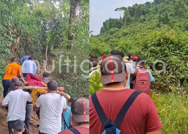 Localizan con vida a pescador de Uxpanapa tras 15 días de búsqueda en un cenote