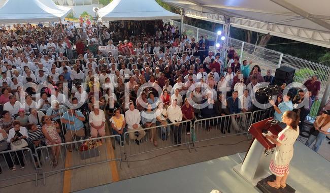 Una visa no define a una persona, en México la convicción nos dice que el pueblo manda: CSP desde Tampico, Tamaulipas

Resaltó que para ser servidor público en la Cuarta Transformación lo más importante es la convicción, honestidad y amor al pueblo
