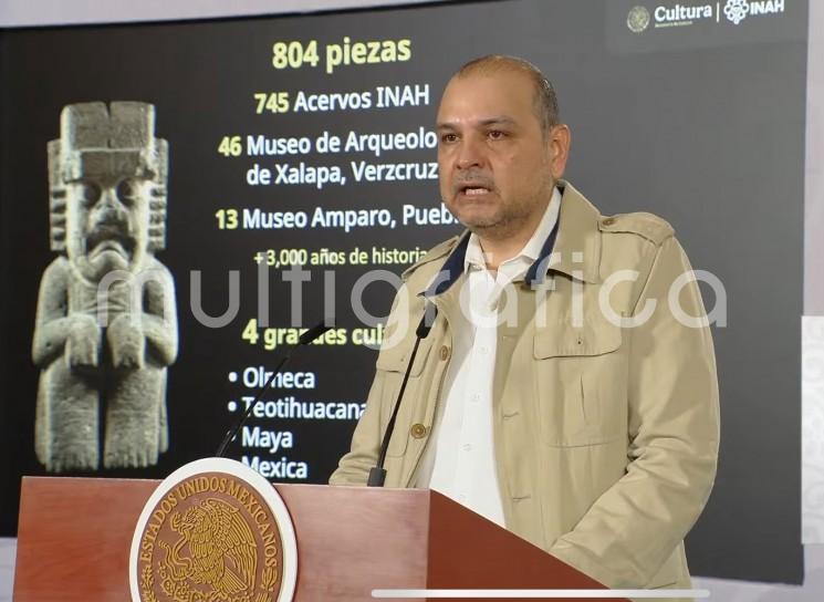 ?
Exhiben 46 piezas del Museo de Antropología de Xalapa en Shanghái
