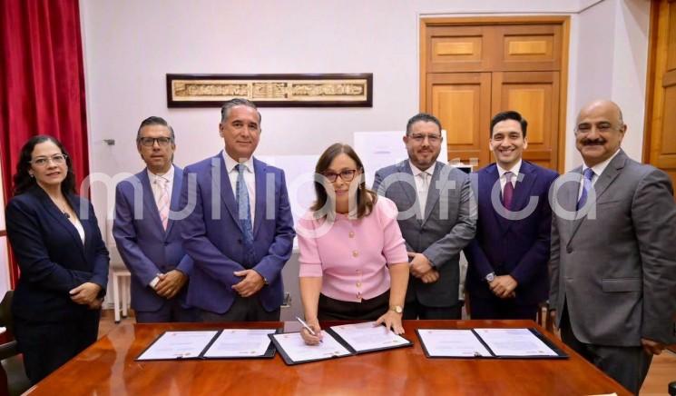 Gobierno del Estado y Colegio de Notarios firman convenio para promover el Mes del Testamento
