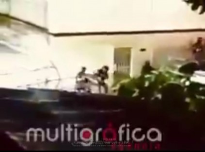 ¡Noche de tensión en San Andrés Tuxtla! Enfrentamiento deja a policía herido y moviliza a corporaciones