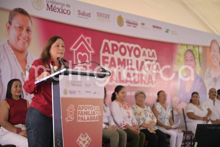 Tienen una Gobernadora que no va a dejar solo al pueblo: Rocío Nahle