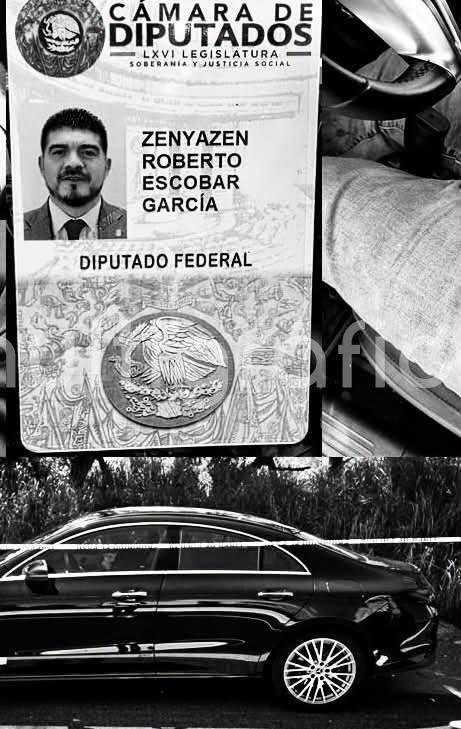 Hallan sin vida a Zenyazen Escobar García, diputado federal de Morena por Veracruz. 