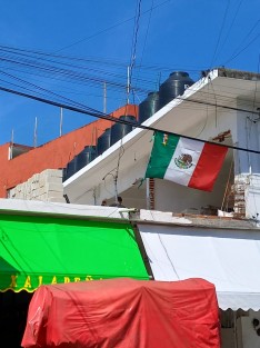 Pa pegar el grito después de una electrocutada. 
¡Viva México!