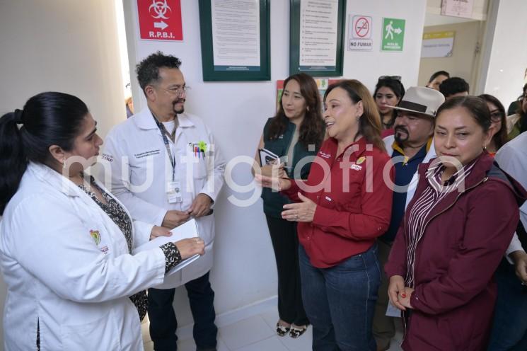 Huayacocotla requiere ampliar su capacidad para avanzar hacia una salud universal: Rocío Nahle