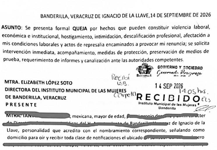 Funcionaria denuncia al alcalde de Banderilla de presunto acoso sexual y hostigamiento laboral
