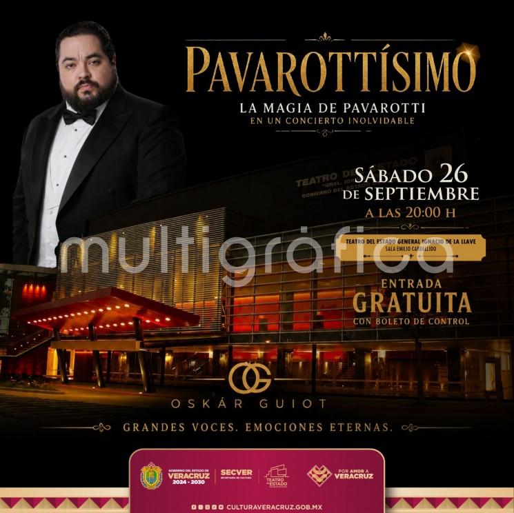Llega Pavarottísimo al Teatro del Estado