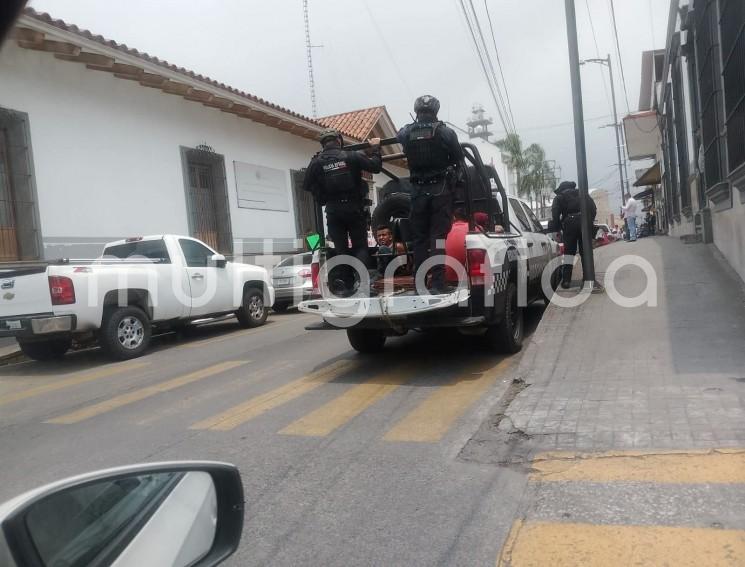 Comandante Ministerial detenido por tirar bala, ebrio 