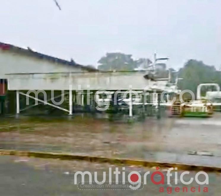 Un comando armado; irrumpió en Las Turbinas de PEMEX y amarraron a los guardias en Papantla