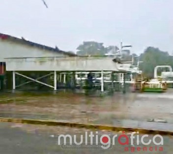 Un comando armado; irrumpió en Las Turbinas de PEMEX y amarraron a los guardias en Papantla