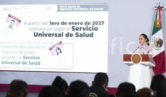 En enero inicia apertura de 12 mil 750 consultorios del Servicio Universal de Salud; disminuirán saturación en Centros de Salud: CSP

Se trata de, si no hay una enfermedad grave, poder acudir directamente al consultorio. Aquí se le va a atender de manera gratuita, puntualizó
