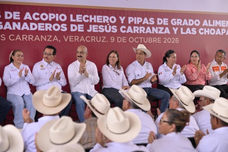 Ampliará Veracruz respaldo presupuestal a productores del campo en 2027: Rocío Nahle 