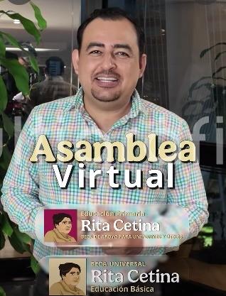 Anuncian asamblea virtual para orientar sobre registro a la Beca Rita Cetina