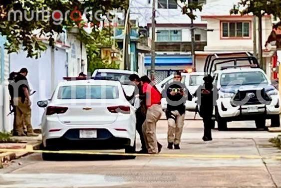 Ataque armado deja un hombre muerto y una mujer lesionada en Coatzacoalcos, este domingo