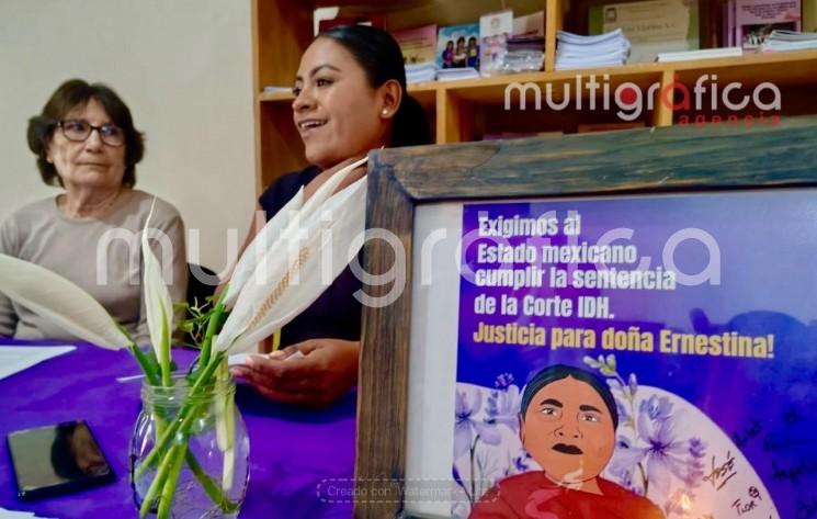 Kalli Luz Marina exige al Estado mexicano cumplir sentencia por el caso de Ernestina Ascencio